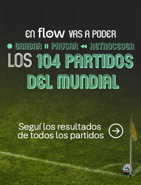 Viví el mundial por Flow